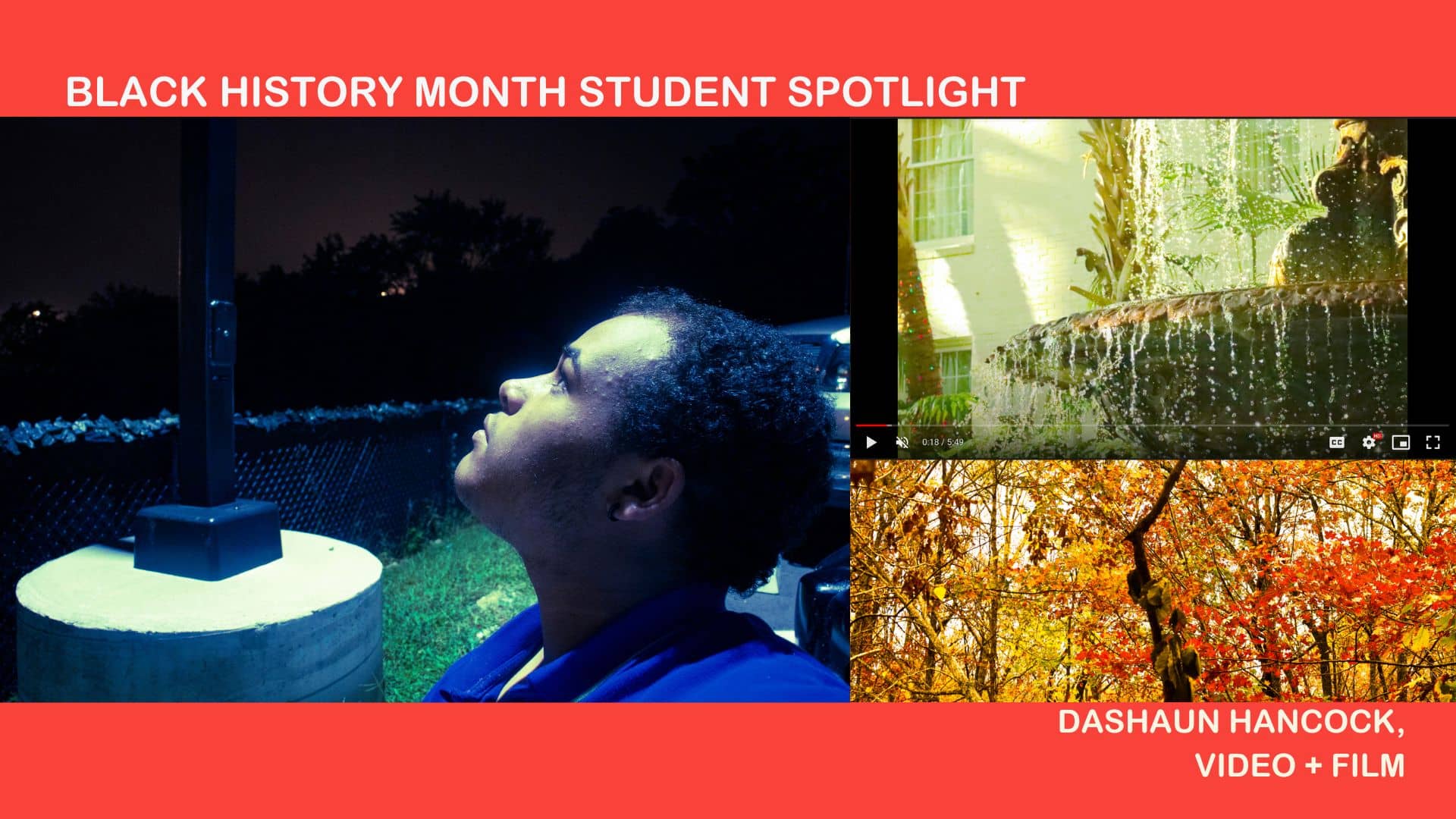 D. HANCOCK BLACK HISTORY MONTH STUDENT SPOTLIGHT D. HANCOCK BLACK HISTORY MONTH STUDENT SPOTLIGHT