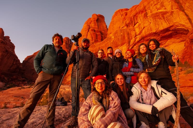 Nossi College of Art Travel Photography Trip - Group Photo